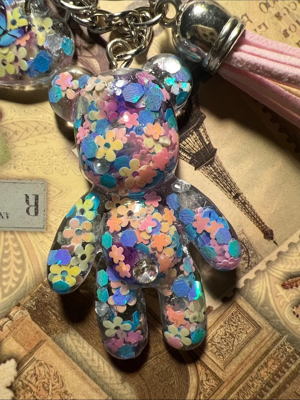 Hand Crafted shiny resin